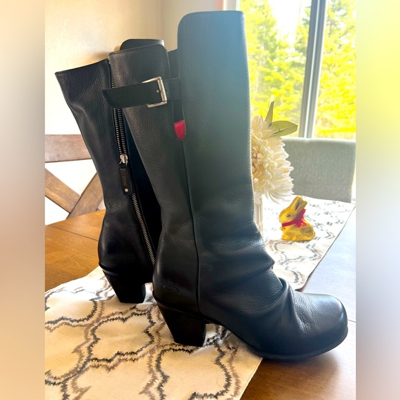 John Fluevog Kawanas boot black, size 11. - Picture 1 of 5